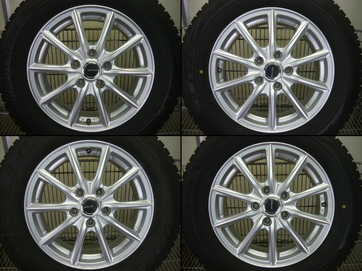 エコフォルムSE15＋ブリザックVRX2●16×6.5J＋46 5穴×114.3●215/65R16●タイヤホイール4本●E51 E52エルグランド●(fW434