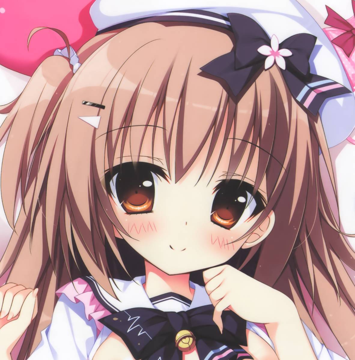 Hearts 臣苗鈴抱き枕カバー 正規品 ナツイロココロログ 白もち桜(抱き
