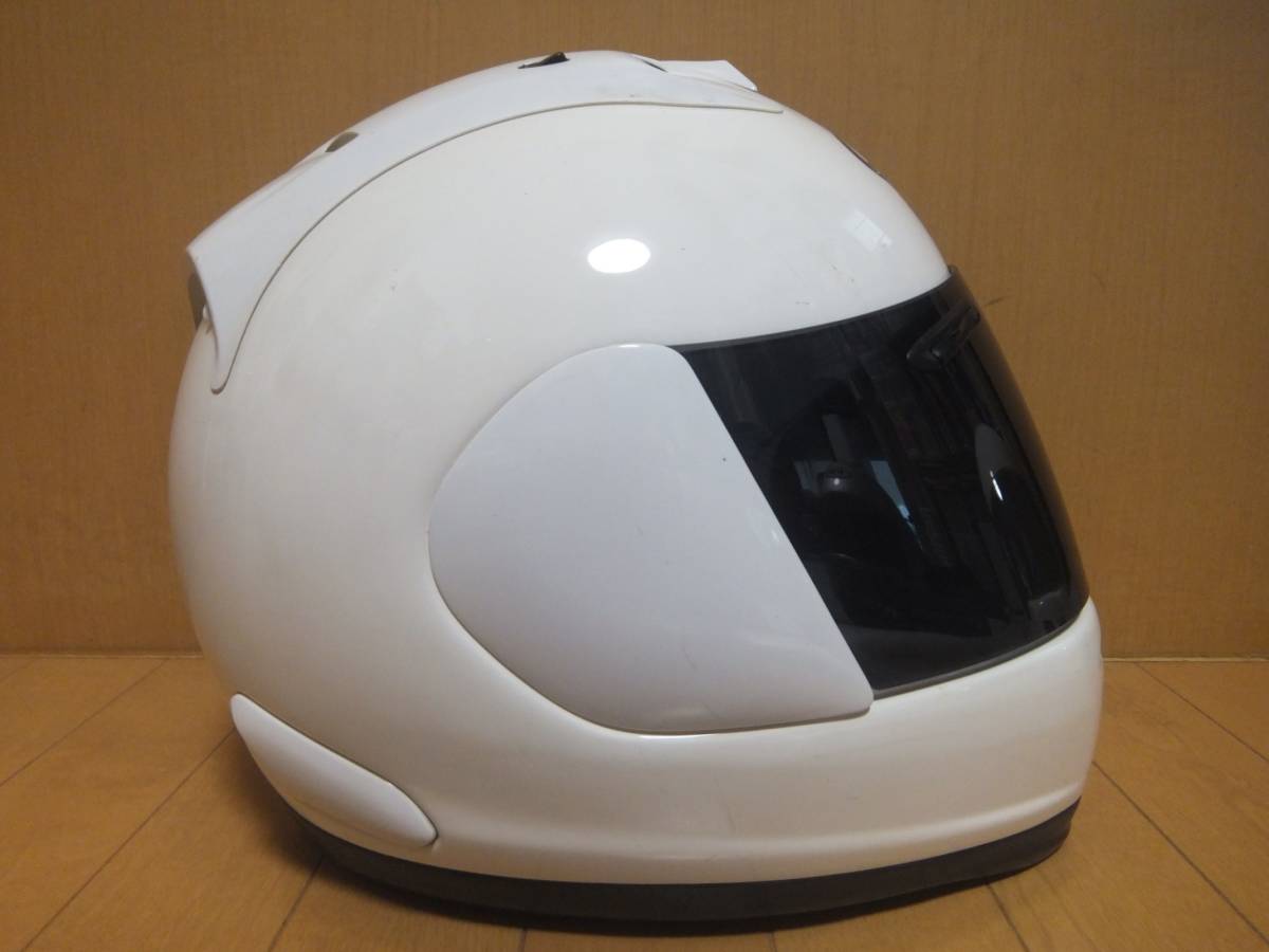 Arai ラパイドSR　61-62cm 中古 Arai アライ ラパイドSR RAPIDE-SR ホワイト/白 サイズXL(61・62