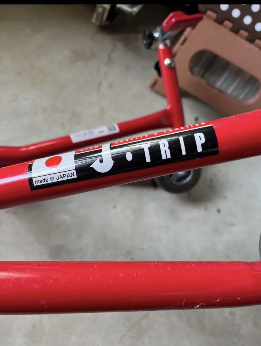 J-TRIP ナローローラースタンド JT-1052 本体のみ J-TRIP ナローローラースタンド | 日本製 リヤスタンド Ｌウケ付属