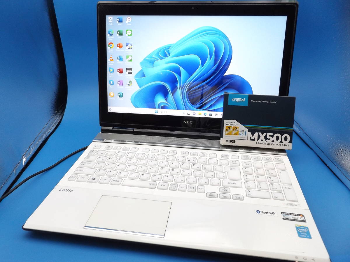 ☆ NEC ノートPC/第8世代Core i7/SSD 1TB/Win11