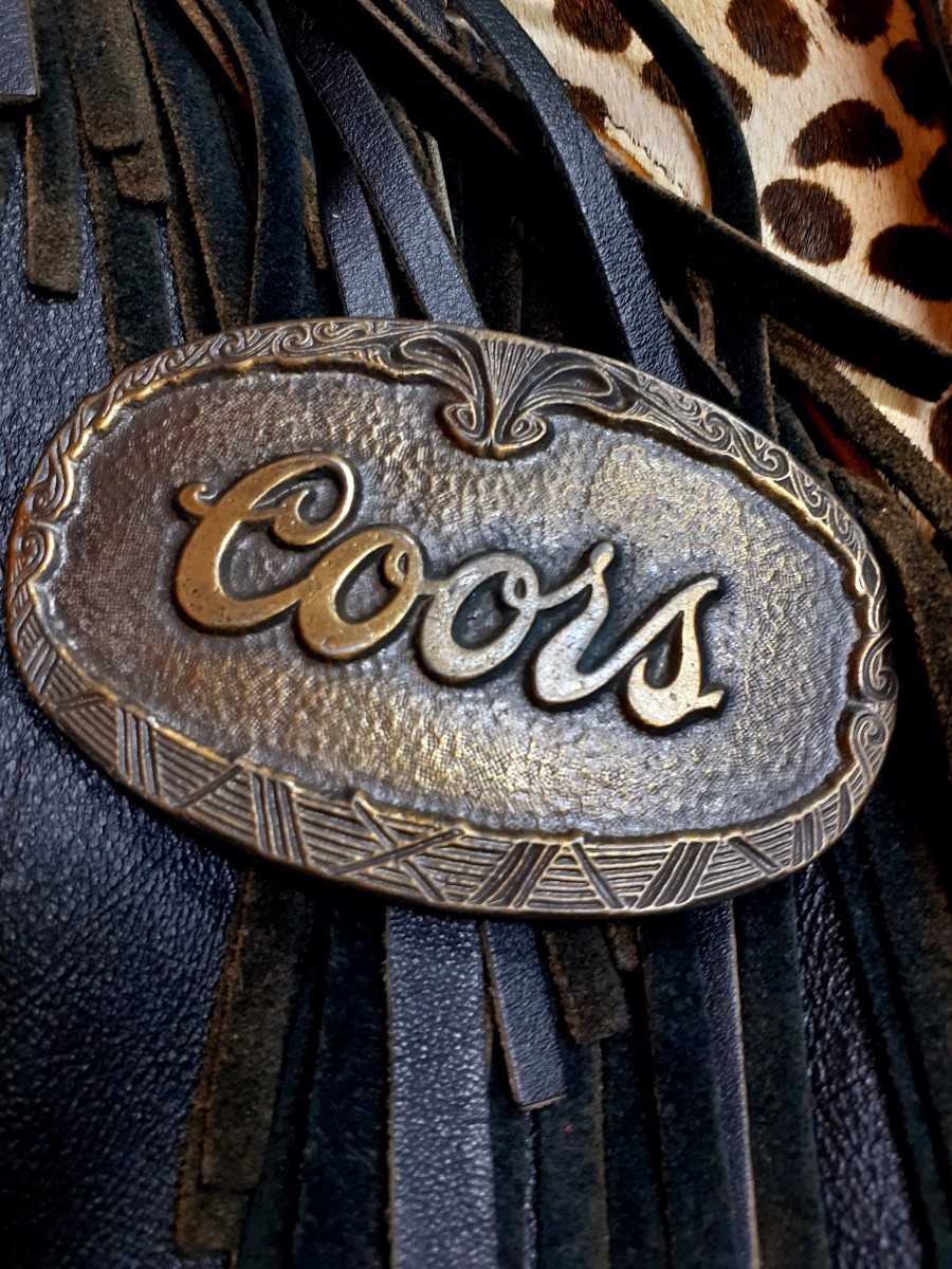 アメリカン雑貨アメカジバイカーロックスタイルビンテージCOORSロゴデザインベルトバックル