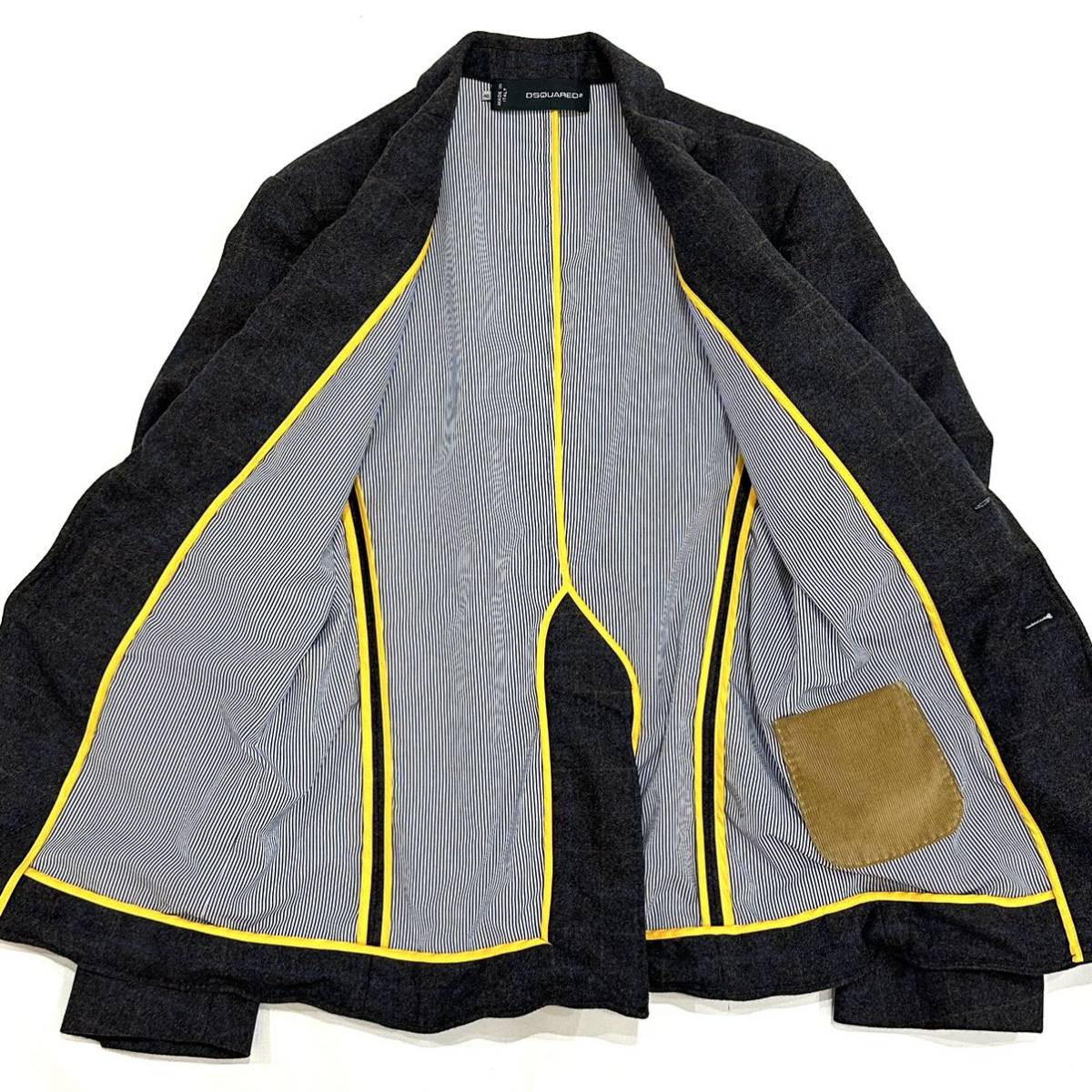 美品!!イタリア製 13AW DSQUARED2 ディースクエアード ワイヤー入り 