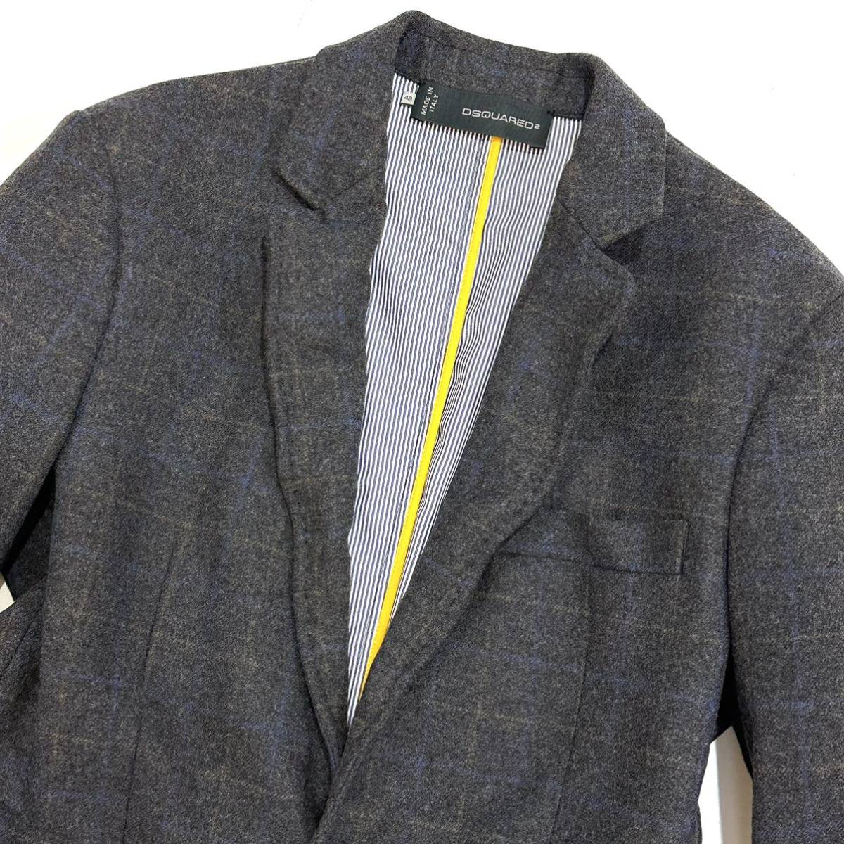 美品!!イタリア製 13AW DSQUARED2 ディースクエアード ワイヤー入り 