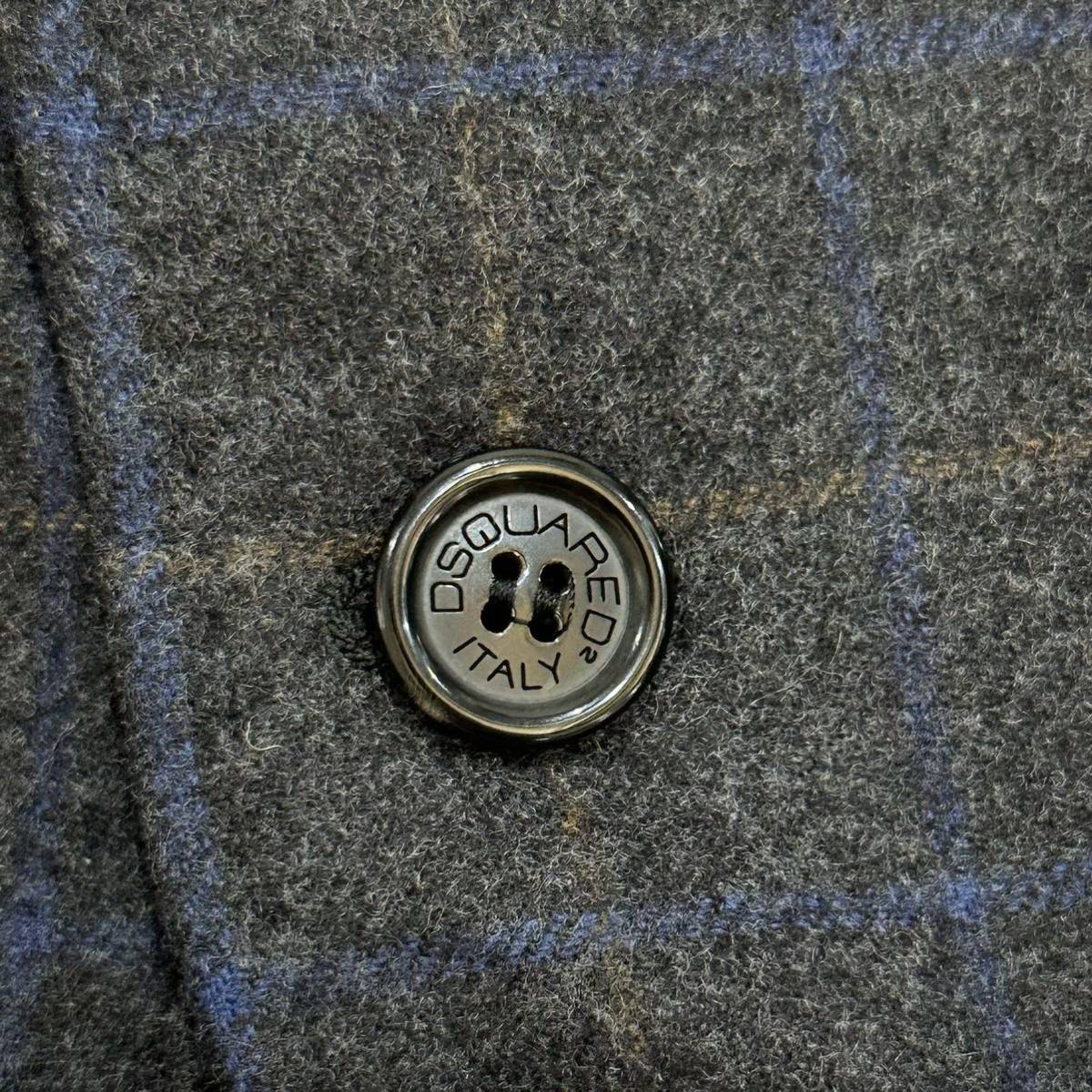 美品!!イタリア製 13AW DSQUARED2 ディースクエアード ワイヤー入り 