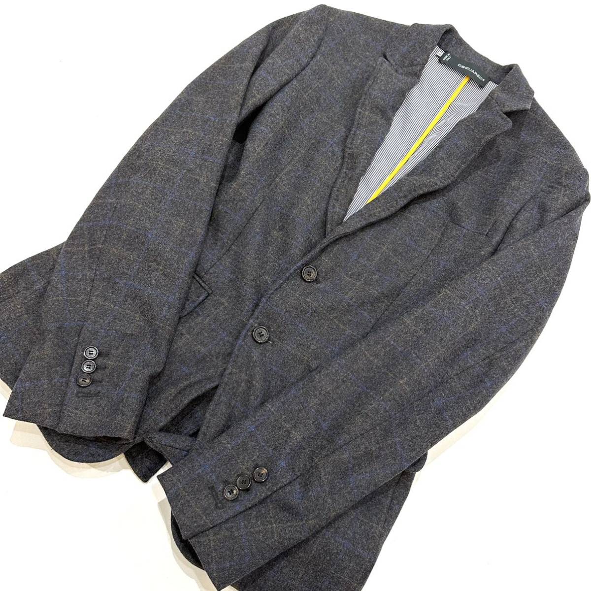 美品!!イタリア製 13AW DSQUARED2 ディースクエアード ワイヤー入り 