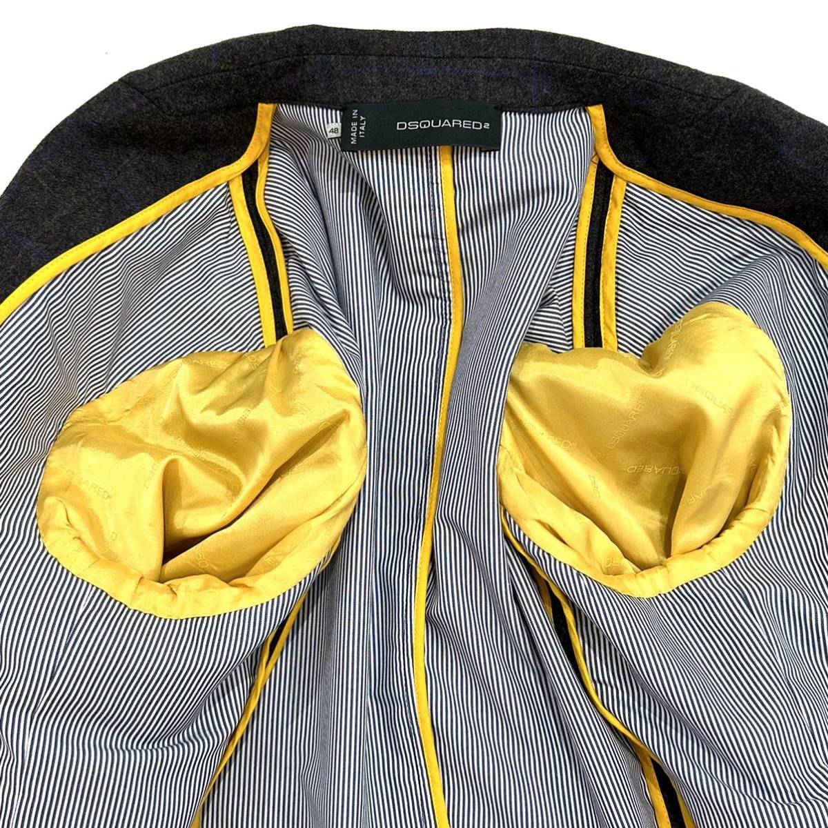 美品!!イタリア製 13AW DSQUARED2 ディースクエアード ワイヤー入り 