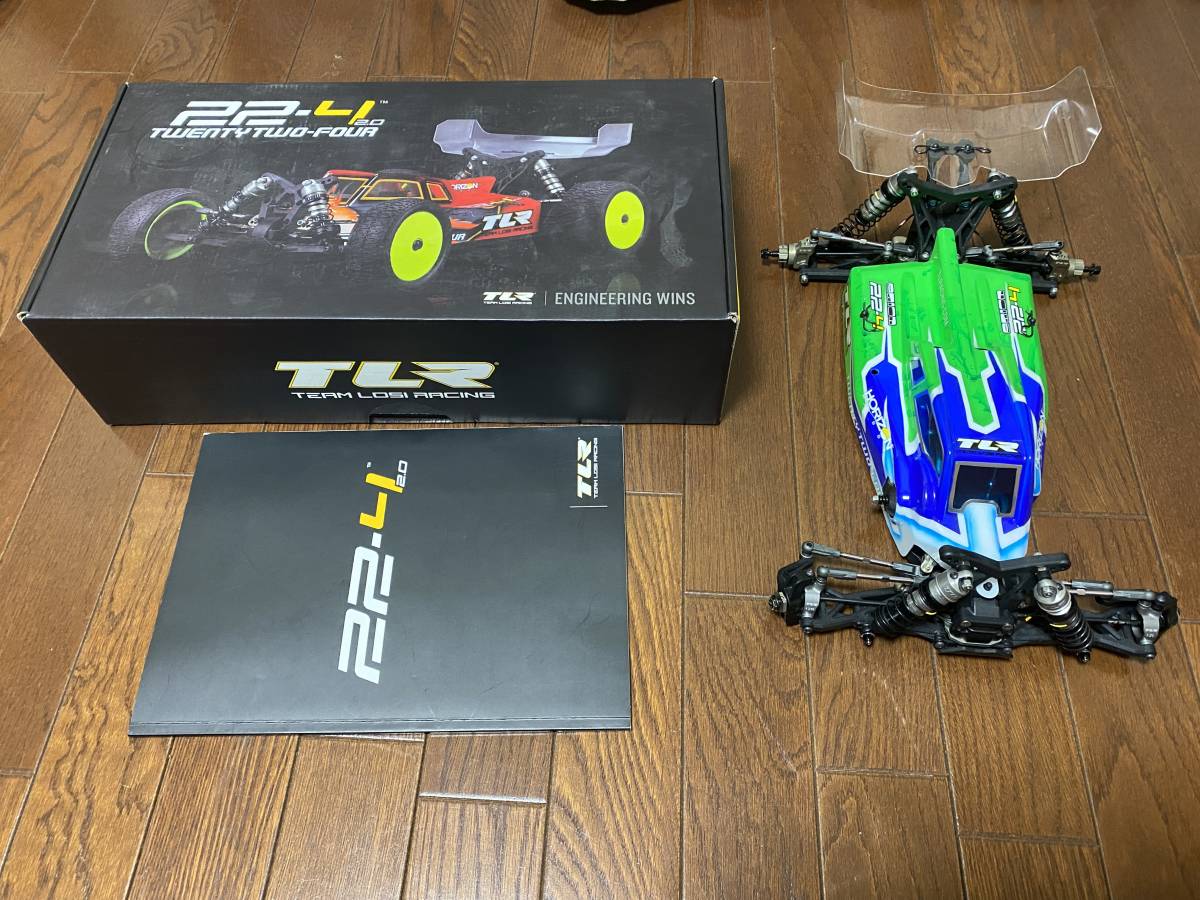 TLR 22-4ラジコンパーツセット 各種 TLR 22-4 2.0 スペアパーツ付属 中古品 TLR 22-4 -