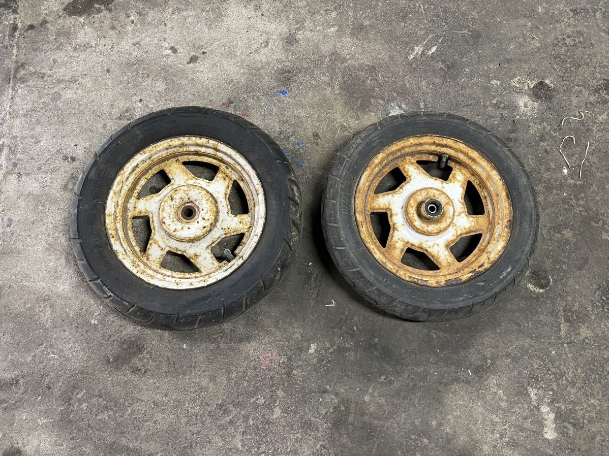 tkbr 手裏剣ホイール クレタク スパタク フロントセット売り クレタク