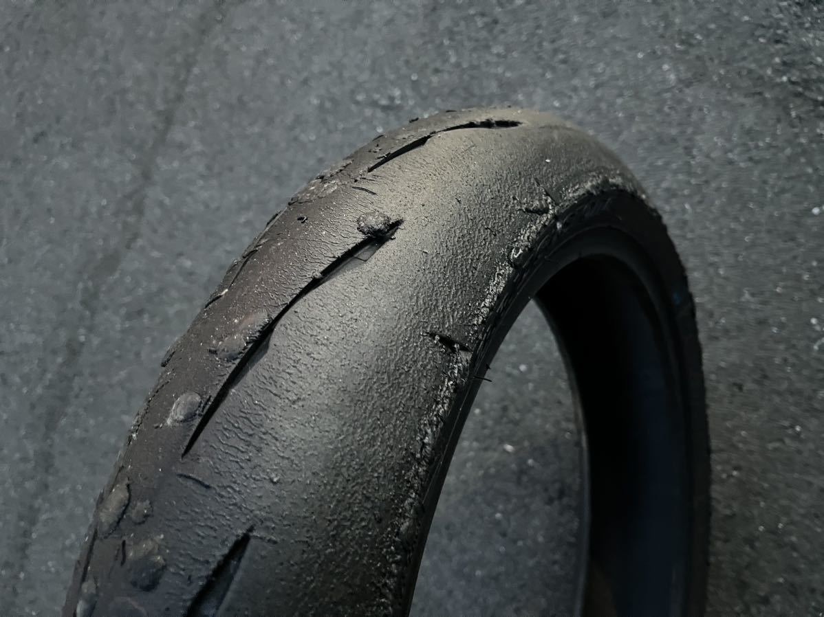 BRIDGESTONE BATTLAX R11 NHS 120/600R17 180/640R17 前後セット中古