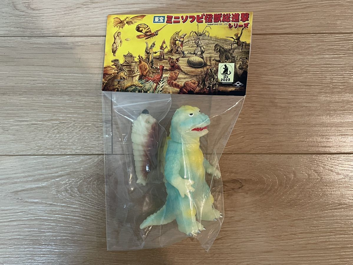 MAXTOY ワンフェス23'夏 当日版権 ゴジラ モスゴジ 大戦争ゴジ 蓄光GID