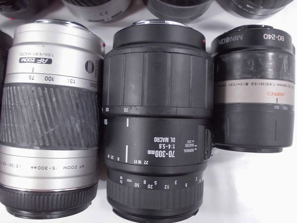 ☆ミノルタ 純正AFレンズなど☆V LENS⁄AF ZOOM Xi⁄TAMRON⁄