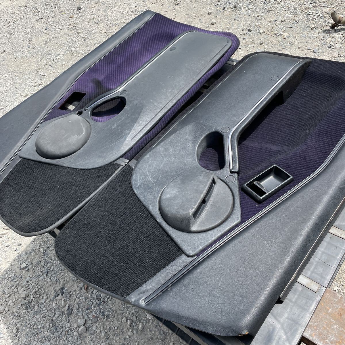 AW11 前期 ドア内張り 左右セット TOYOTA MR2 当時物 希少(トヨタ用  