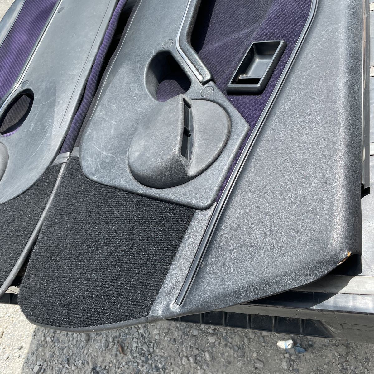 AW11 前期 ドア内張り 左右セット TOYOTA MR2 当時物 希少(トヨタ用  