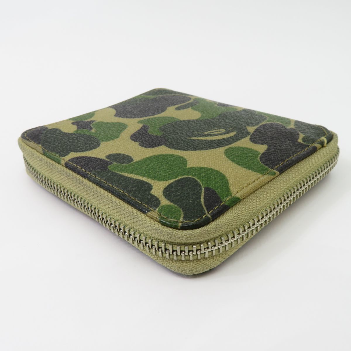 150 A BATHING APE アベイシングエイプ ABC CAMO ラウンドジップ 