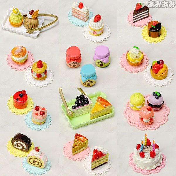 リーメント ぷちサンプル　ケーキ屋さん　全12種＋店頭サンプル1個 リーメント・ぷちサンプルシリーズ・ケーキ屋さん☆全12種類