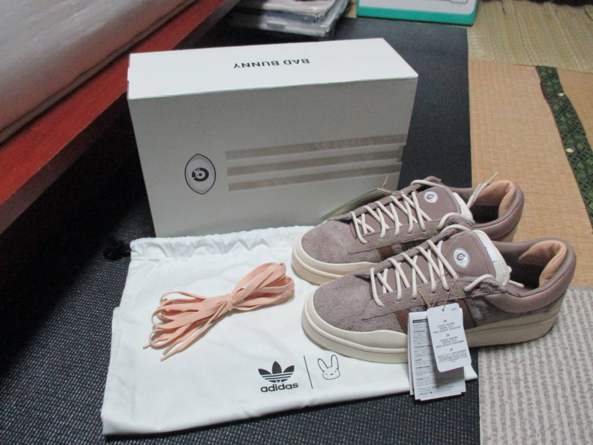 【新品未使用・送料800円】adidas BAD BUNNY CAMPUS SUPCOL/SUPCOL/CWHITE US12 30cm アディダス バッドバニー キャンパス ブラウン Bad Bunny Campus 3_5a1e0125-47a2-47c7-8044- 5_5aaf2398-ef3d-4a2a-8b93- Butter