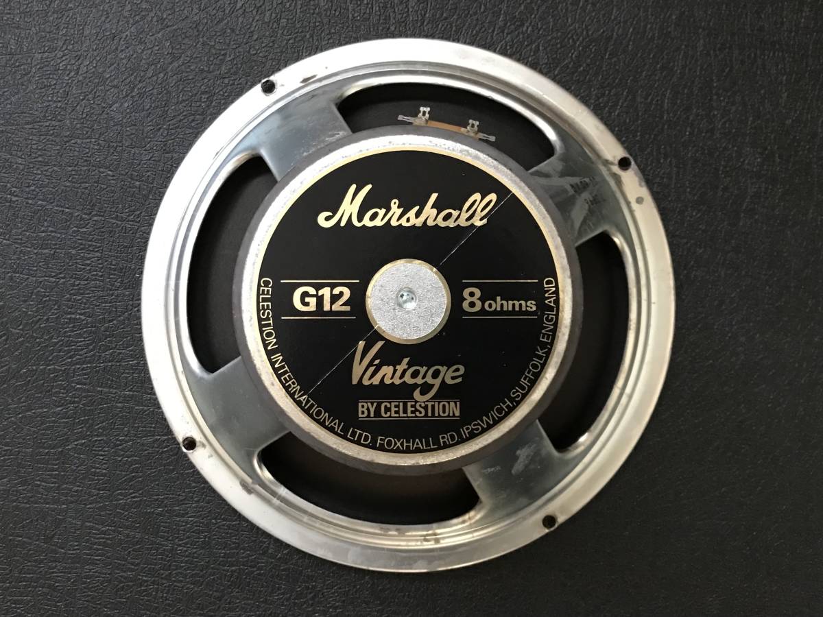 Marshall G12 vintage 8Ω celestion vintage30 1987年イングランド製 