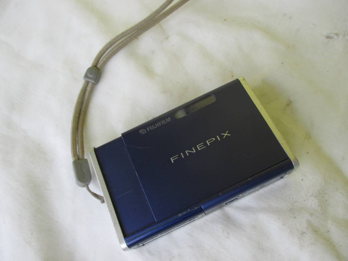 FUJIFILM 富士フィルム FINEPIX Z1 カメラ ブルー 充電器付2