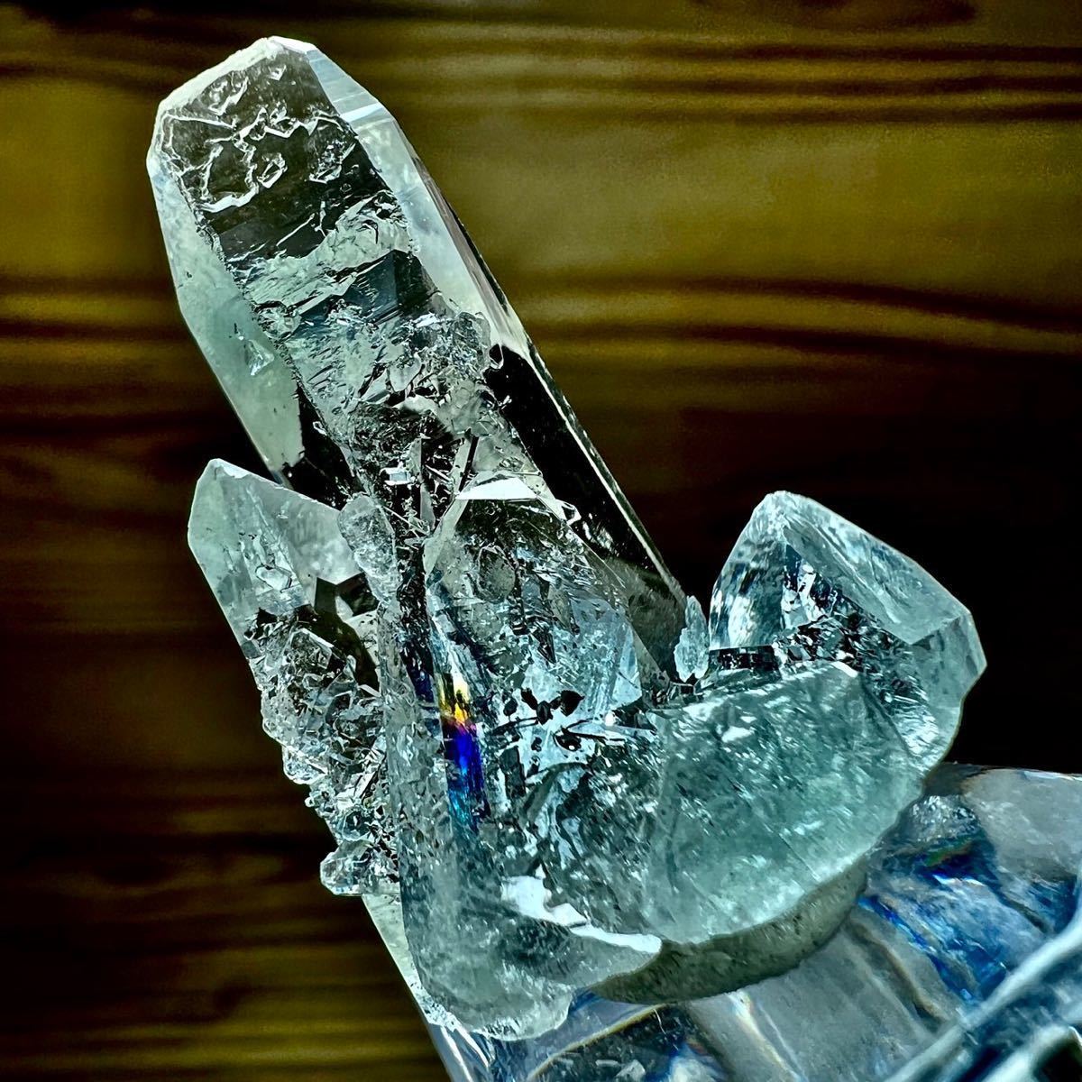 クラスター 水晶 ミナスジェライス州 天然石 （ブラジル ブラジル