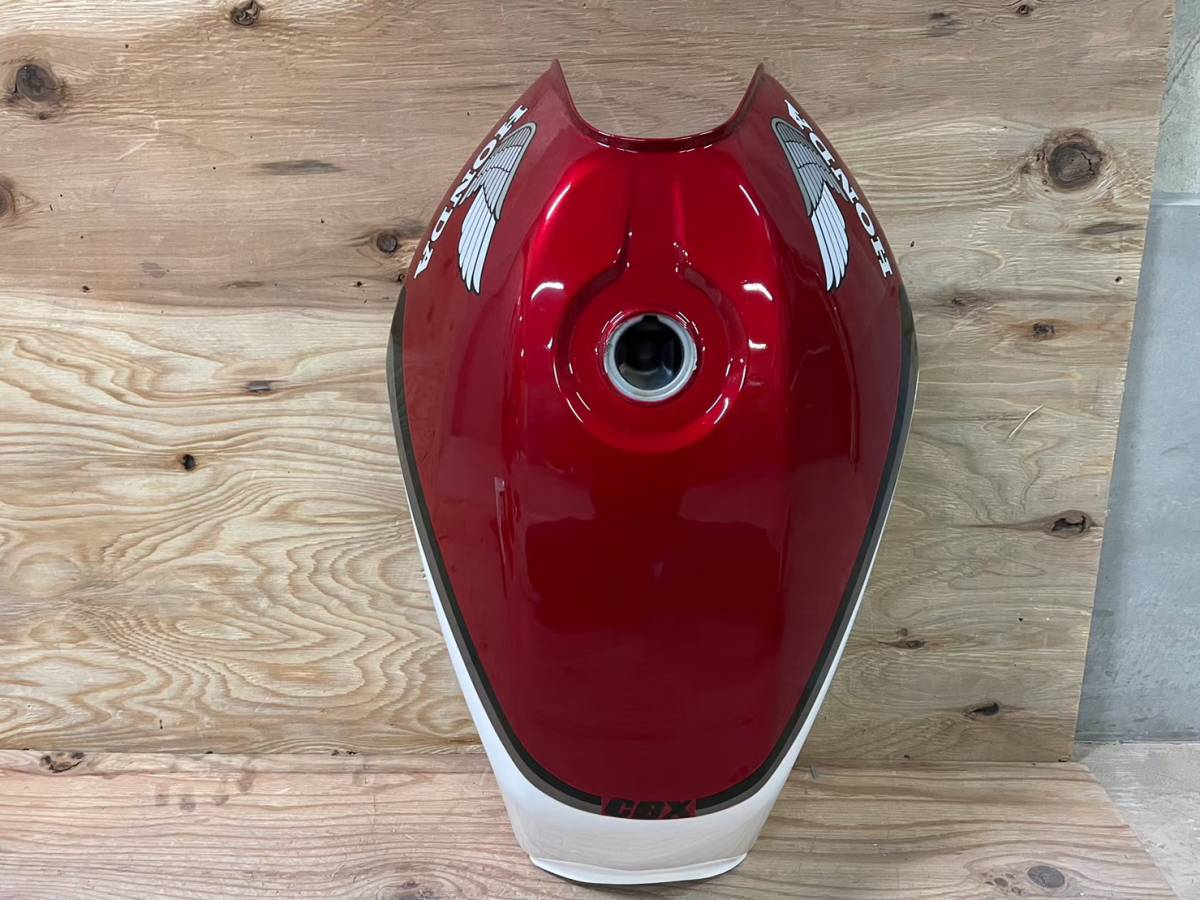 Y7 CBX400F 外装セット 赤白2型 カラー/中古 美品 塗装後 未使用NC07