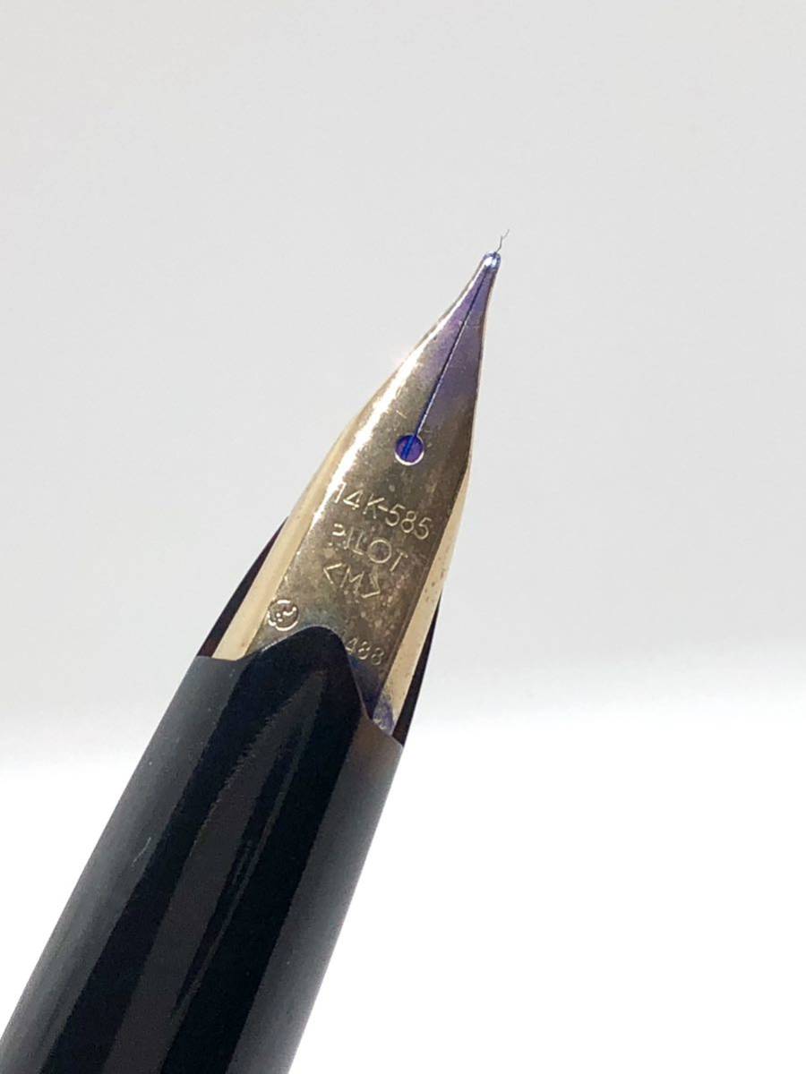 文房具・事務用品 PILOT パイロット Elite エリート 万年筆 ペン先14K 585