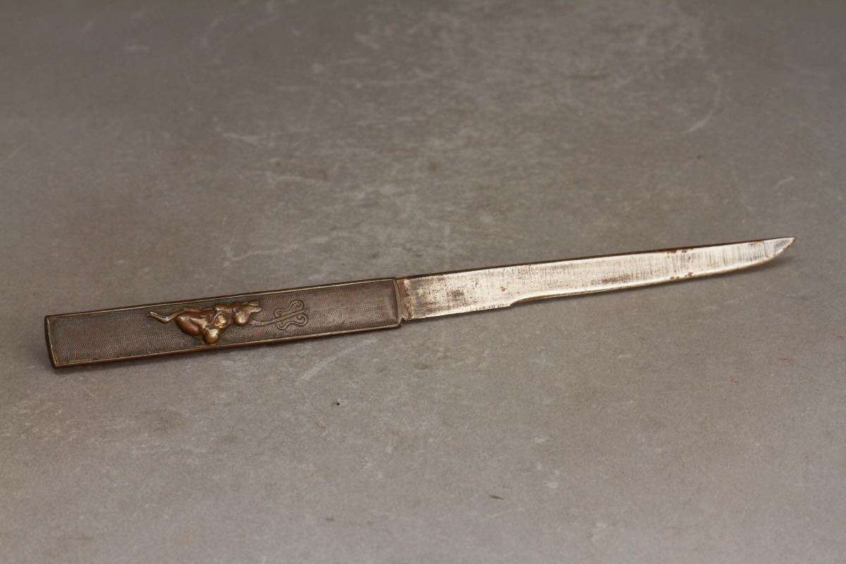 精工-小方刀Tradition (narrow 【古】2979 小柄 刀装具 version)