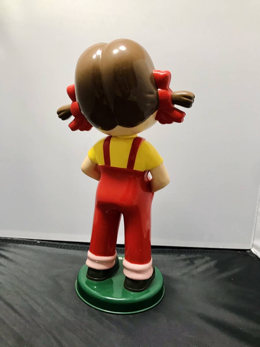 非売品 不二家ペコちゃん 店頭用首ふり人形 全長約33cm
