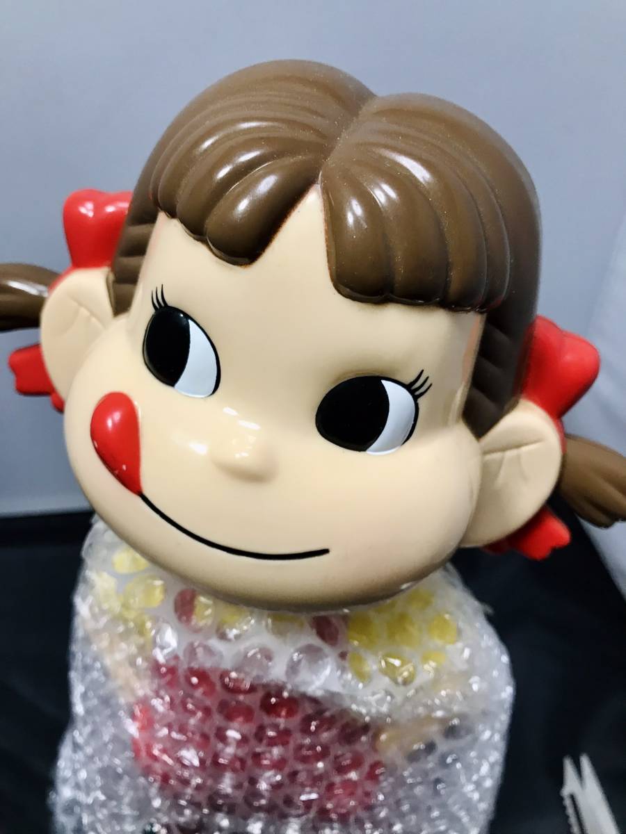 非売品 不二家ペコちゃん 店頭用首ふり人形 全長約33cm