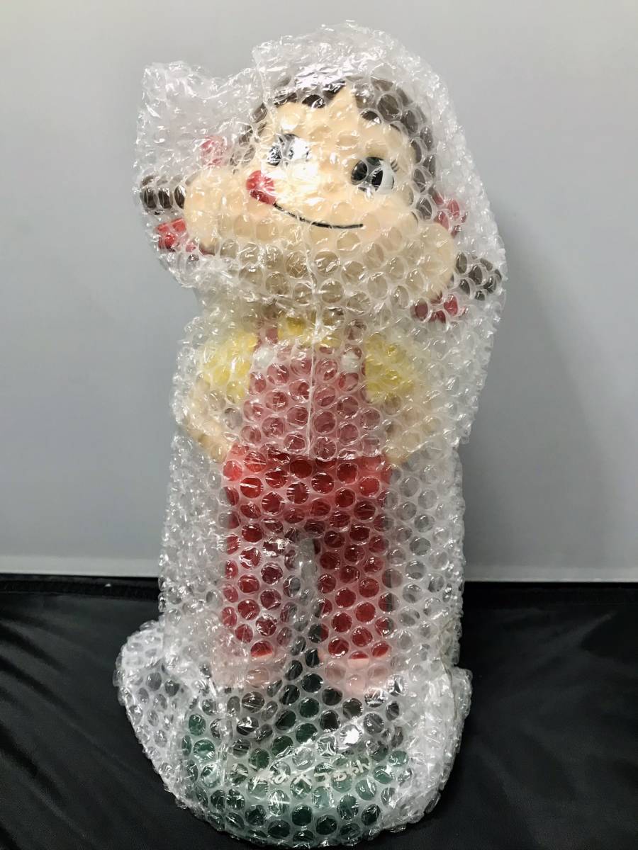 非売品 不二家ペコちゃん 店頭用首ふり人形 全長約33cm