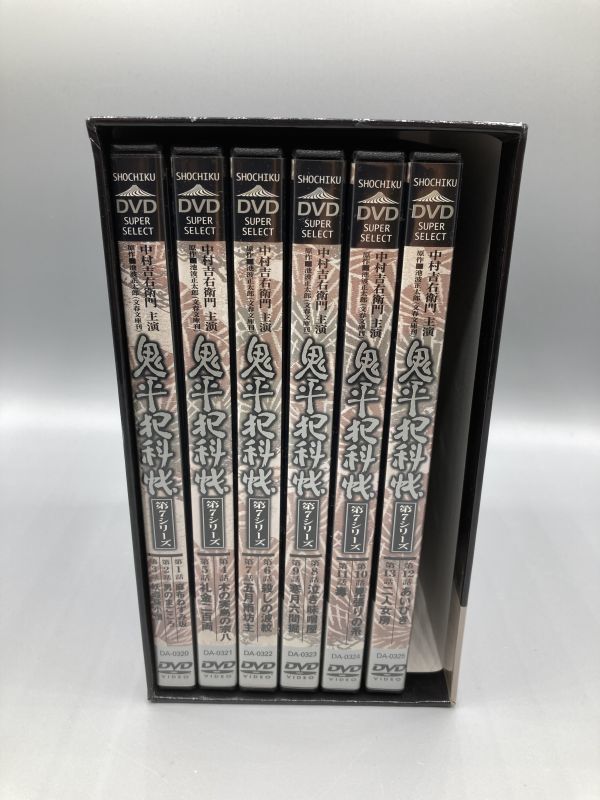 #4724 ※DVD1枚欠品 鬼平犯科帳 第7シリーズ DVD-BOX