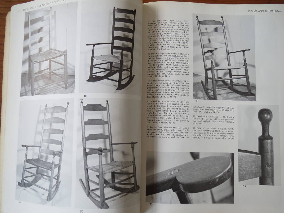 洋書 Illustrated GUIDE TO SHAKER FURNITURE シェーカー 家具 Robert 