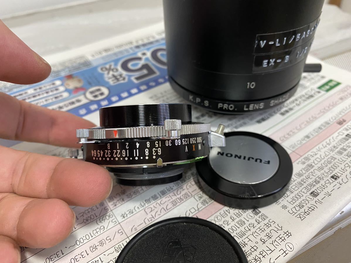 FUJINON 150mm FUJIFILM W FUJINON・W 大判 – FUJI フジ 1:5.6⁄150