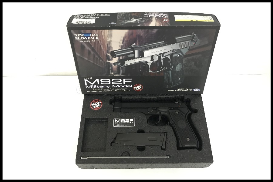 東京)東京マルイ M92F　ミリタリーモデル　ガスブローバック