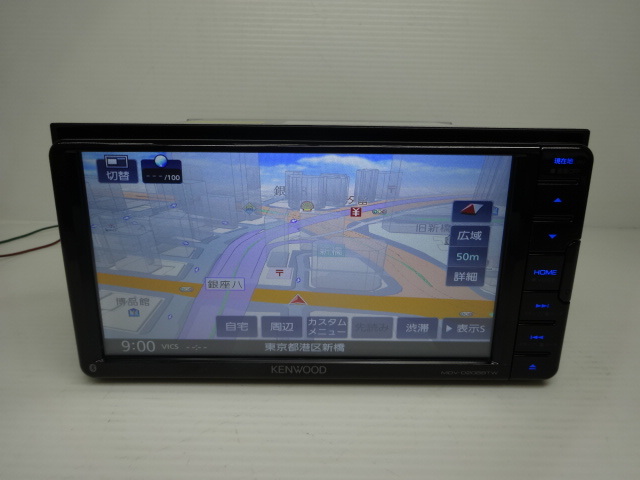 カーナビ KENWOOD Mdv-d208btw map 2020 KENWOOD MDV-D208BTW 彩速ナビ