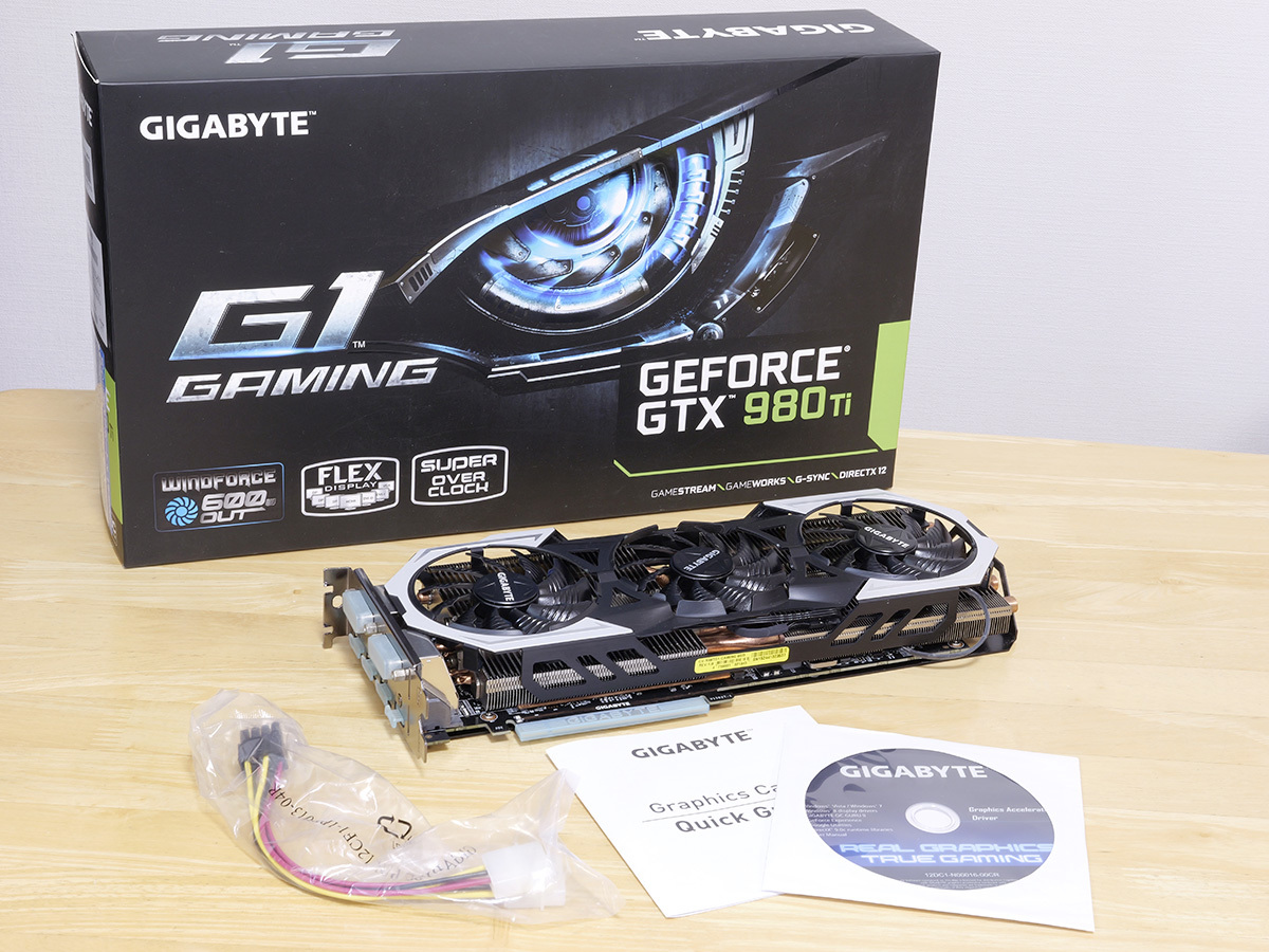 □GIGABYTE GeForce GTX980Ti ☆ GV-N98TG1 GAMING-6GD ☆ Nvidia Gtx