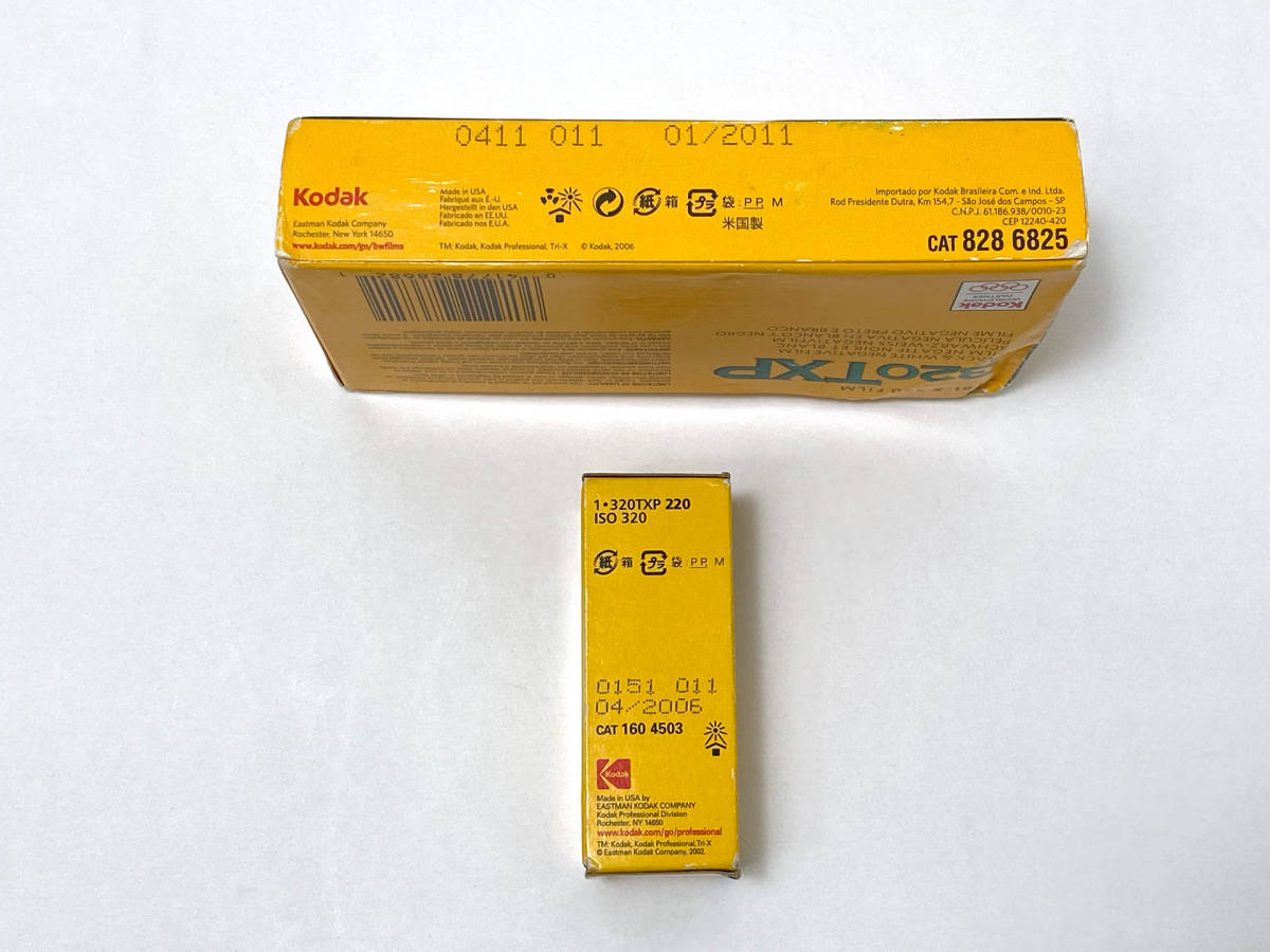 期限切れフィルム】Kodak TRI-X 320 TXP 220 コダック トライX 