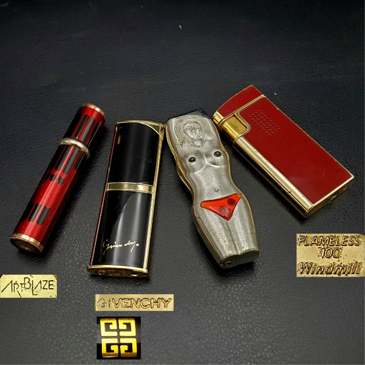 宝蔵】ガスライター 14点まとめ GIVENCHY ARTBLAZE Windmill KING 