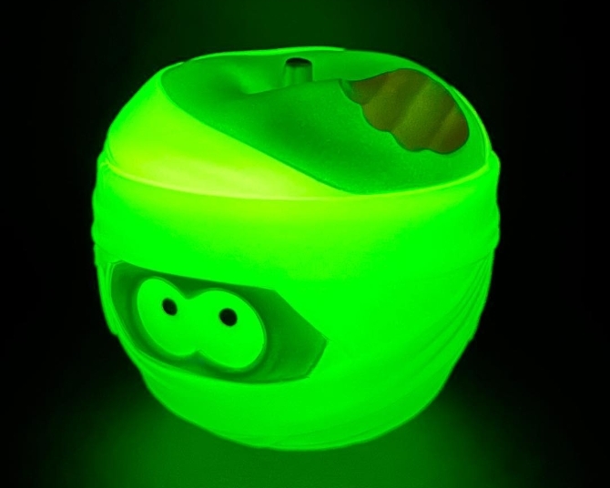 HUMAN ROBOT yummy mummy 蓄光 utility限定カラー ソフビ ヒューマン  