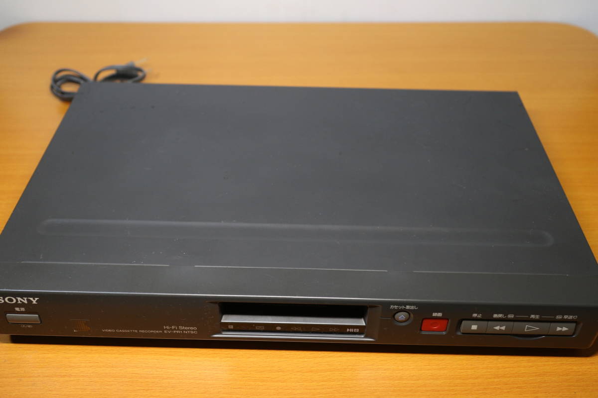 NO.2 ソニー SONY 8mmビデオデッキ Hi-Fi ステレオ EV-PR1 8ミリビデオ