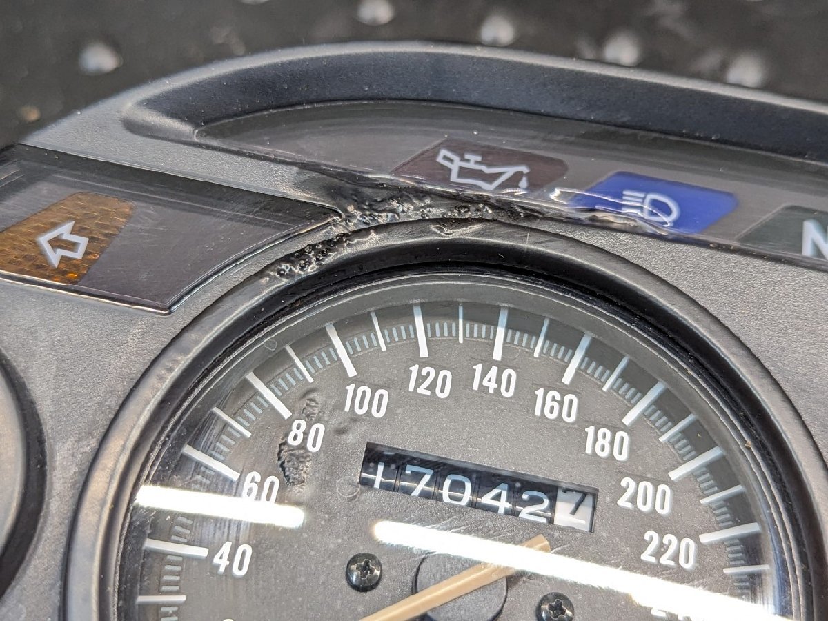 □カワサキ ZZR1100 D型 純正 メーター 動作確認済み 320km フル 
