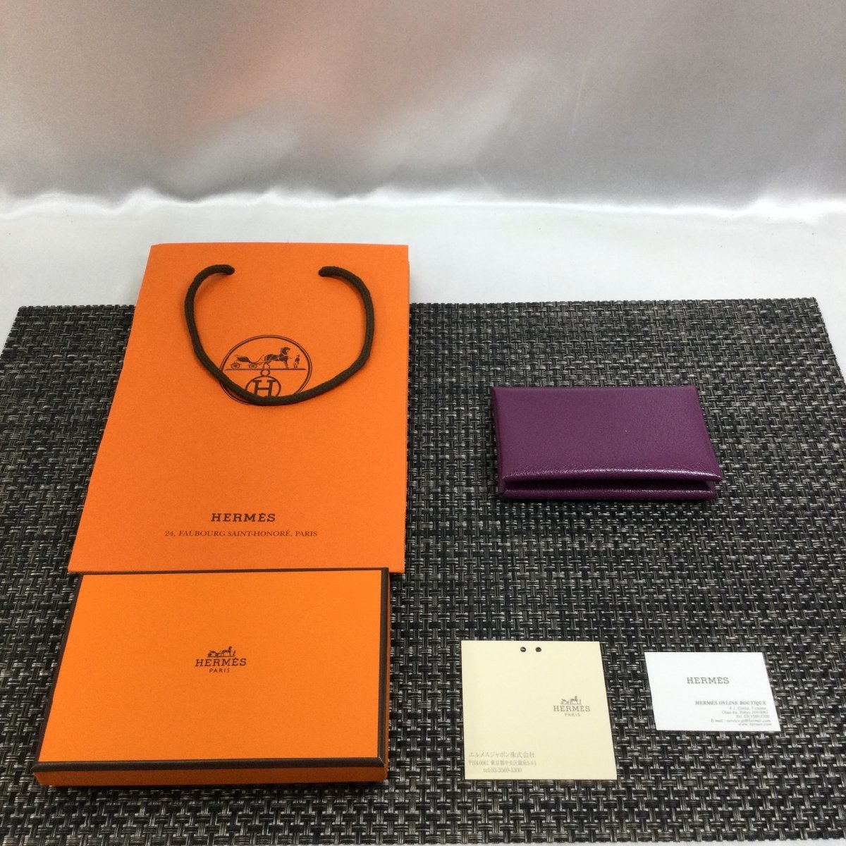 □美品□ HERMES エルメス ガーメントハンガー ガーメントカバー