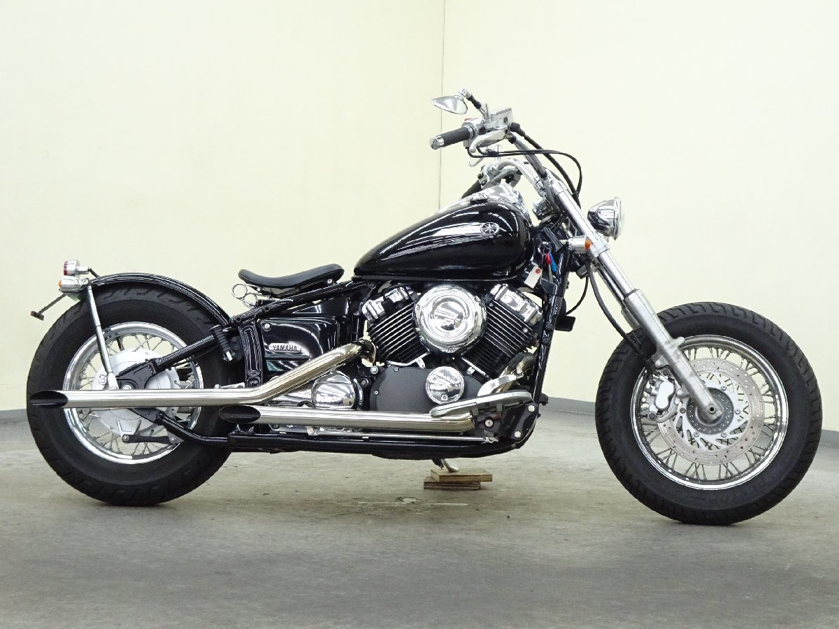 ヤマハ ドラッグスタークラシック400 【動画有】 ローン可 車検残有 VH01J 2008年モデル ドラスタ 400cc アメリカン YAMAHA 売り切り