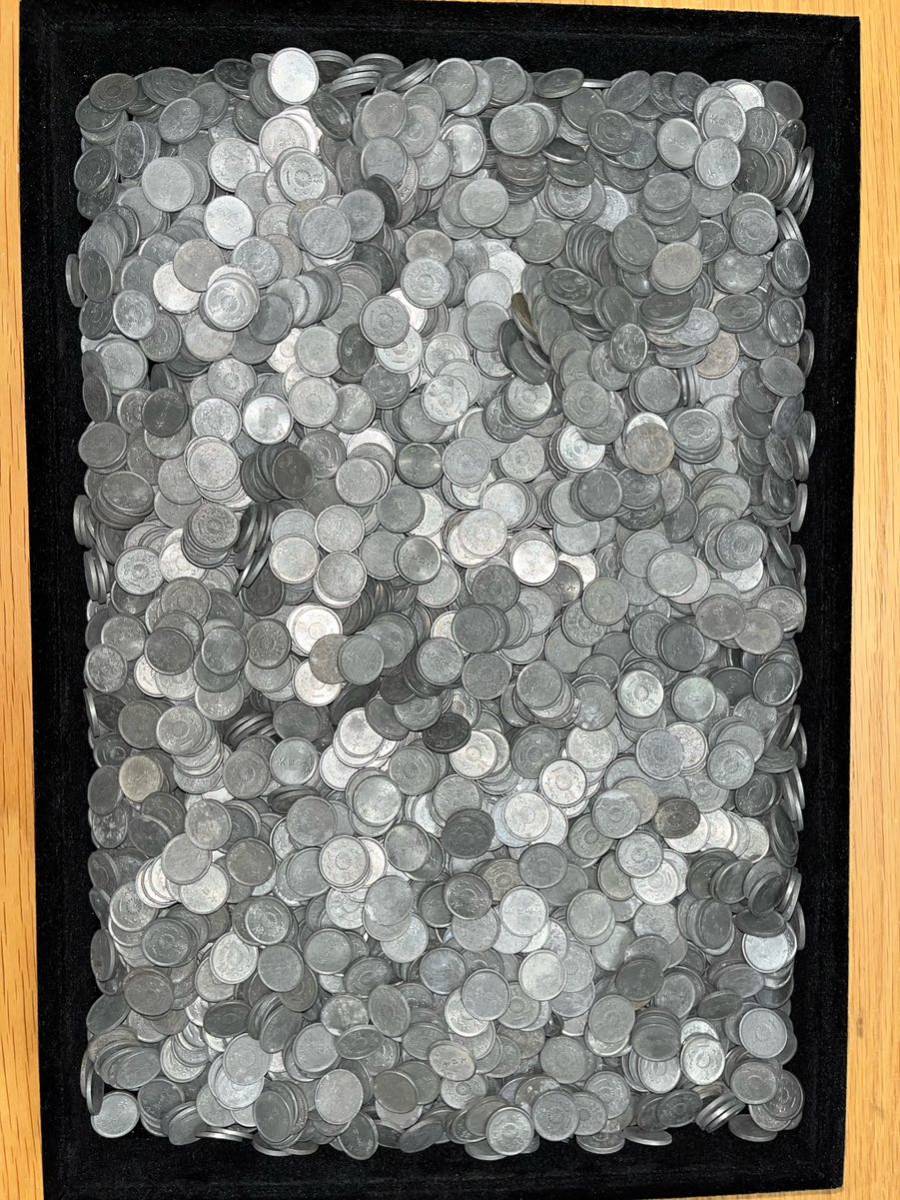 1円スタート 約3.7kg 1銭錫貨おまとめ　日本近代銭 / 古銭 / コイン/錫亜鉛