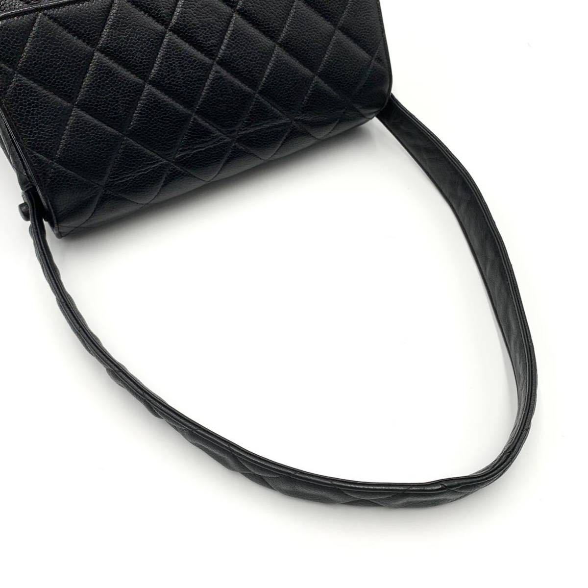○極美品,シール有り○CHANEL シャネル ダブルフェイス キャビアスキン 