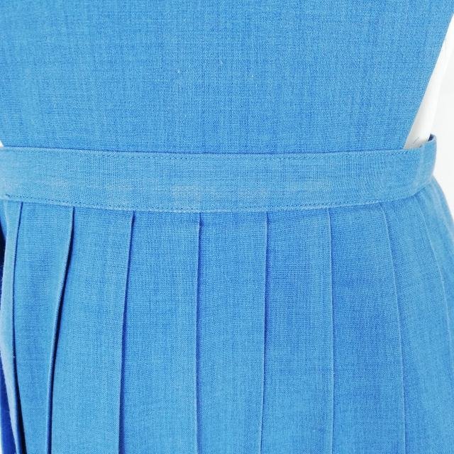 1円 ジャンパースカート 紐タイ ウエスト72 カンコー 夏物 女子 学生服