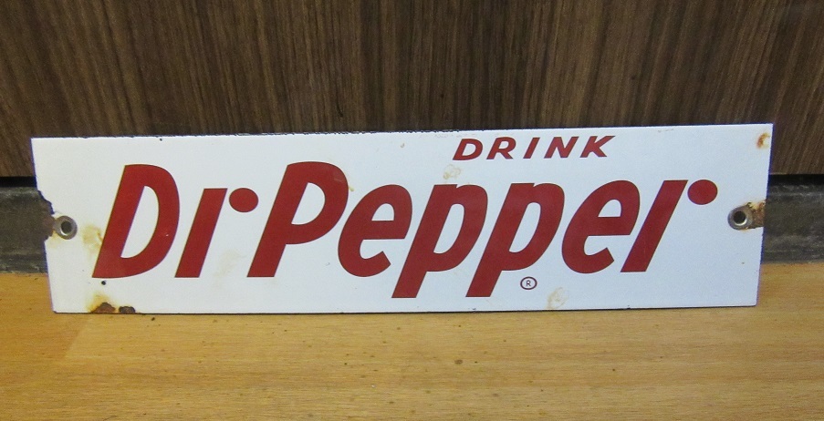 ドクターペッパーアルミ看板 Dr Pepper 看板 : ドクターペッパーメタル