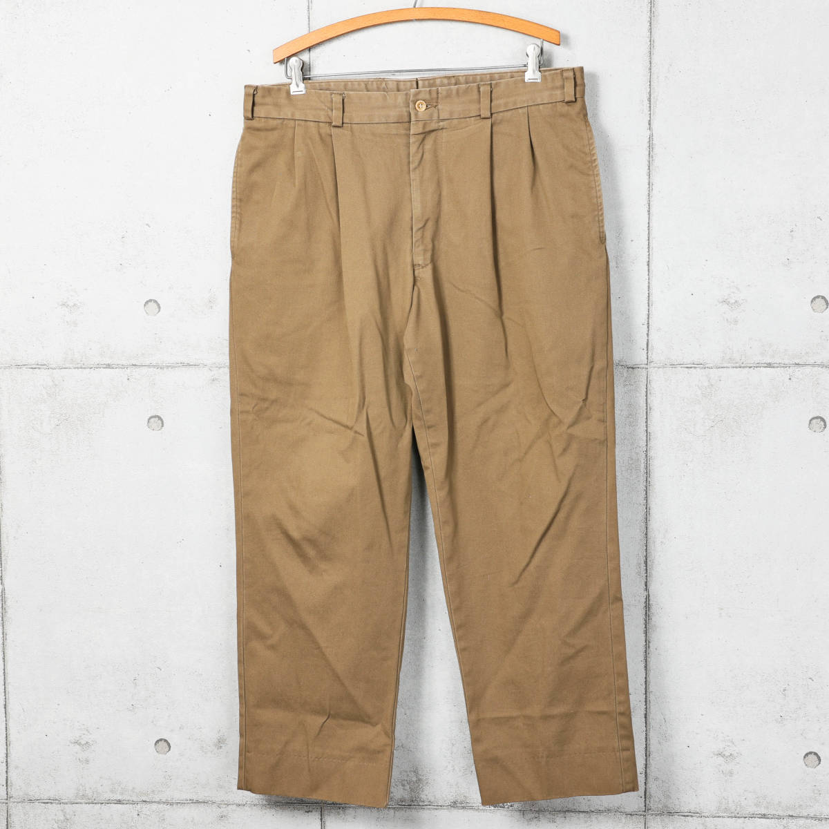 Bills Khakiビルズカーキ◆USA製◆M2P 2タック チノパン◆ブラウン◆W36