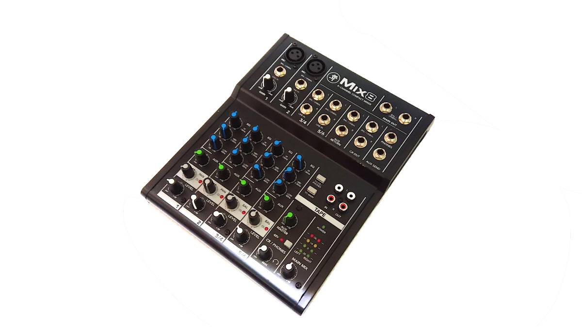 MACKIE マッキー ミックス 8 アナログ コンパクト 小型 ミキサー 本体