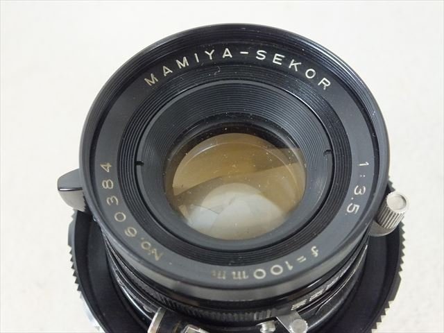 ★ Mamiya マミヤ MAMIYA-SEKOR 1:3.5 100mm レンズ 中古現状品 230701N3540
